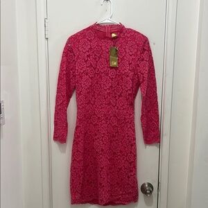 H&M Pink Lace Dress